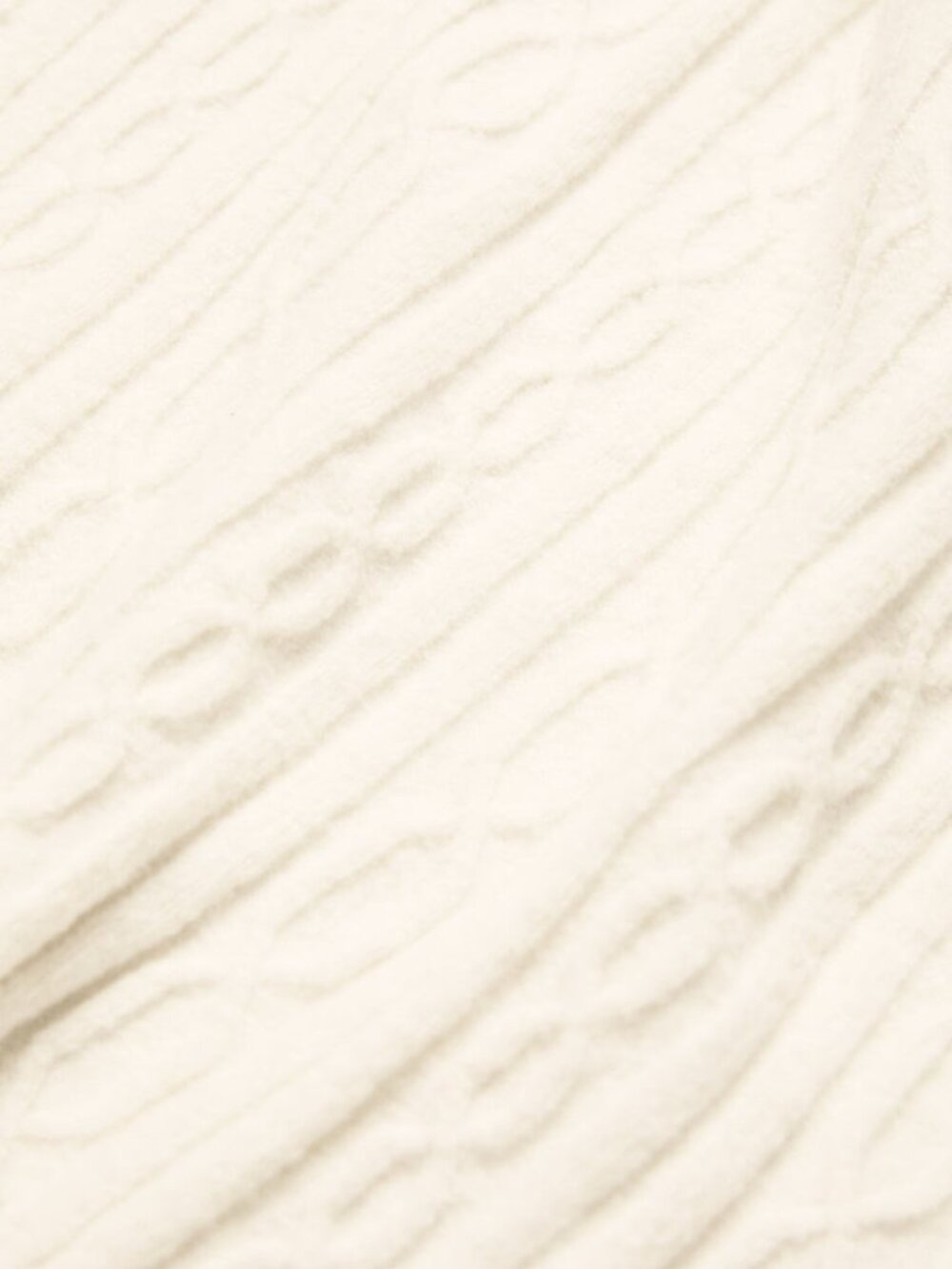 ALO Yoga NWOT Ivory Cable Knit Winter Bliss Pant Size Medium - Picture 7 of 7